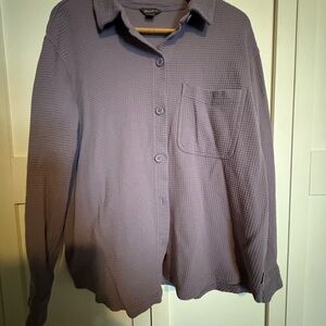 Eddie Bauer Textured Lavender Shirt